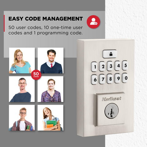 Kwikset SmartCode 260 intrusion alert deters tampering after wrong attempts