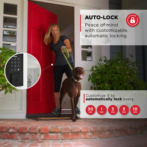 Kwikset SmartCode 270 Grade 2 security delivers reliable protection and durability.