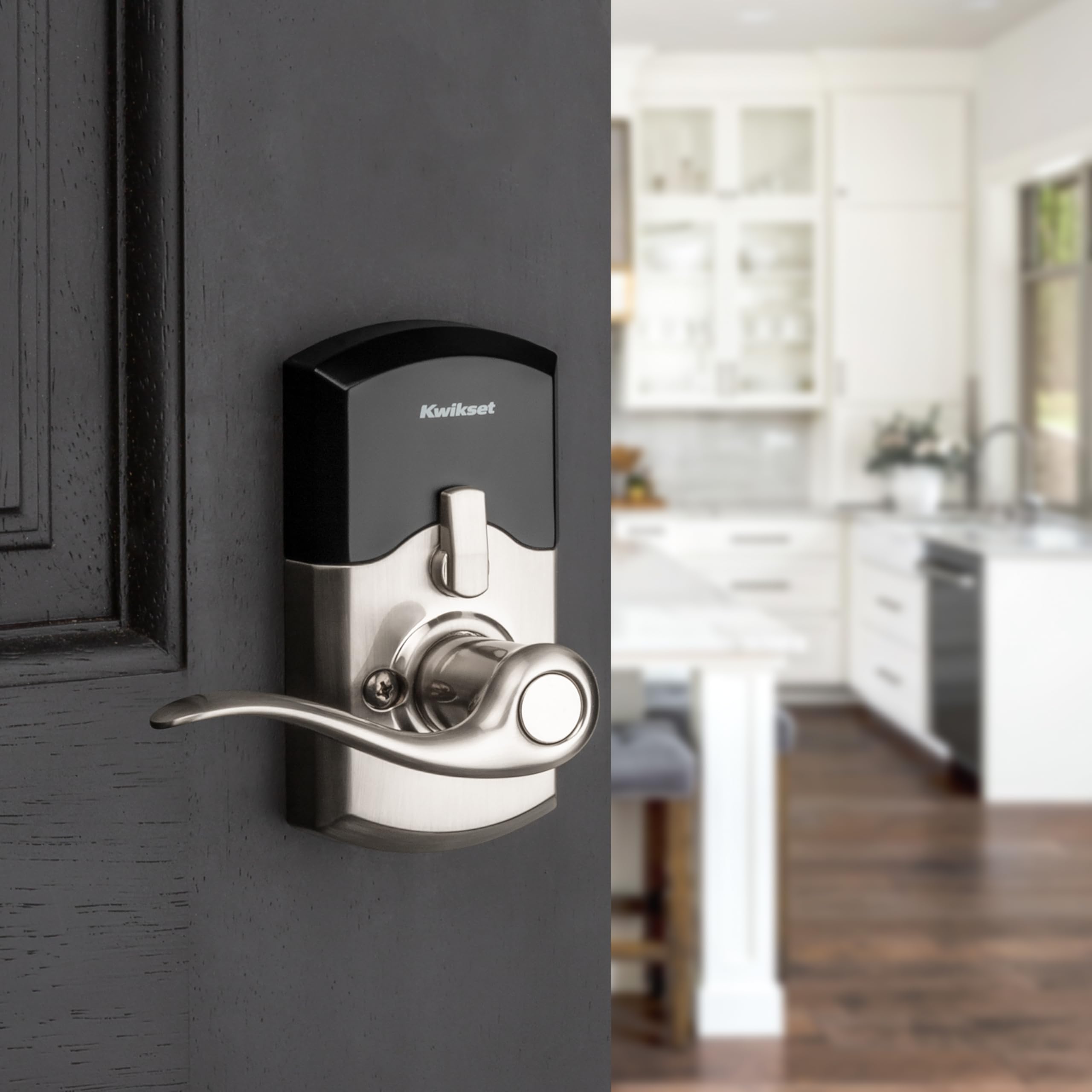 Kwikset SmartCode 917 battery life information and accessibility.
