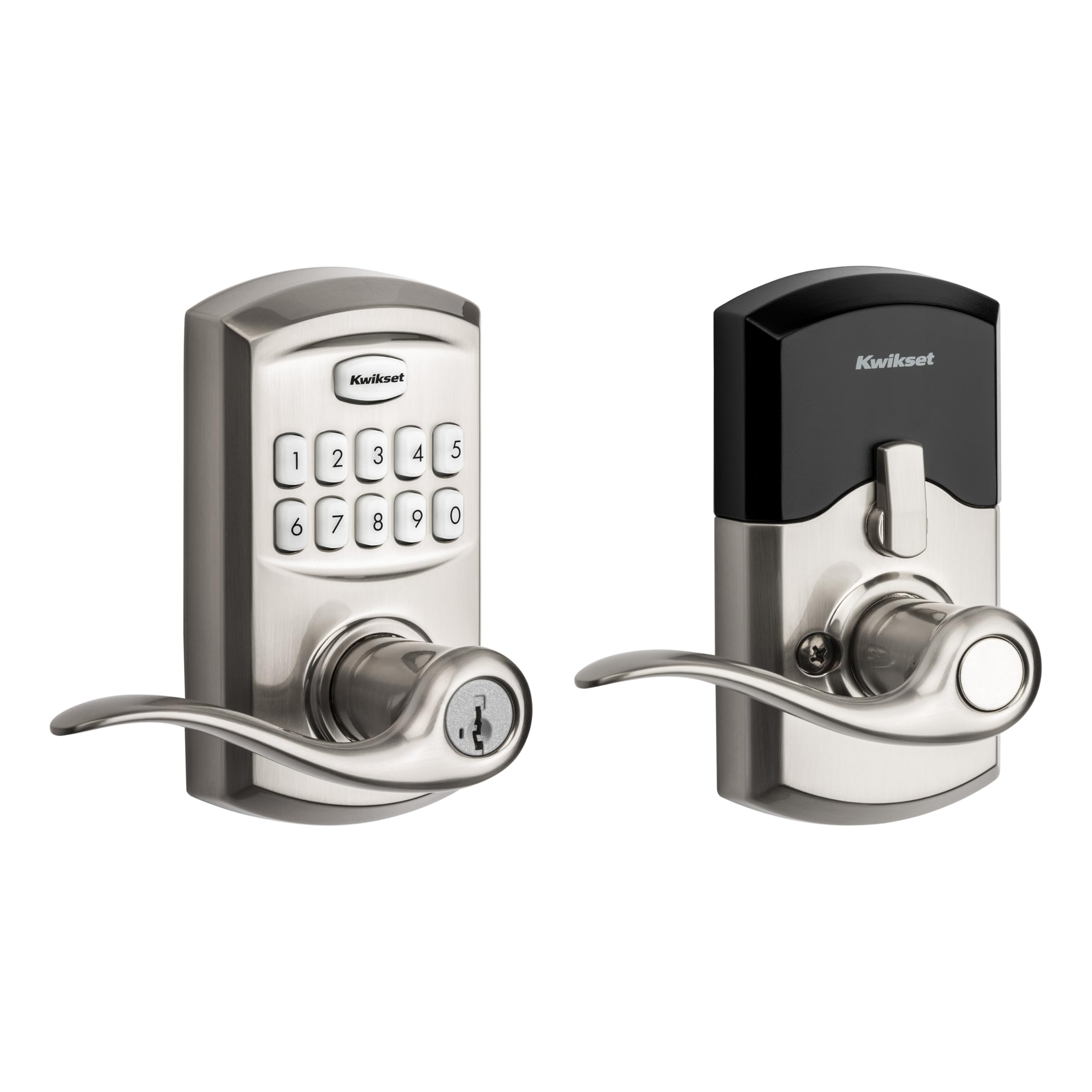 Kwikset SmartCode 917 keypad entry for secure keyless access.
