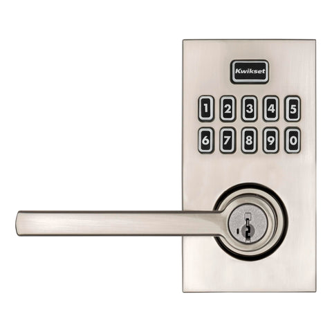 Kwikset SmartCode 917 interior turn button for convenient locking