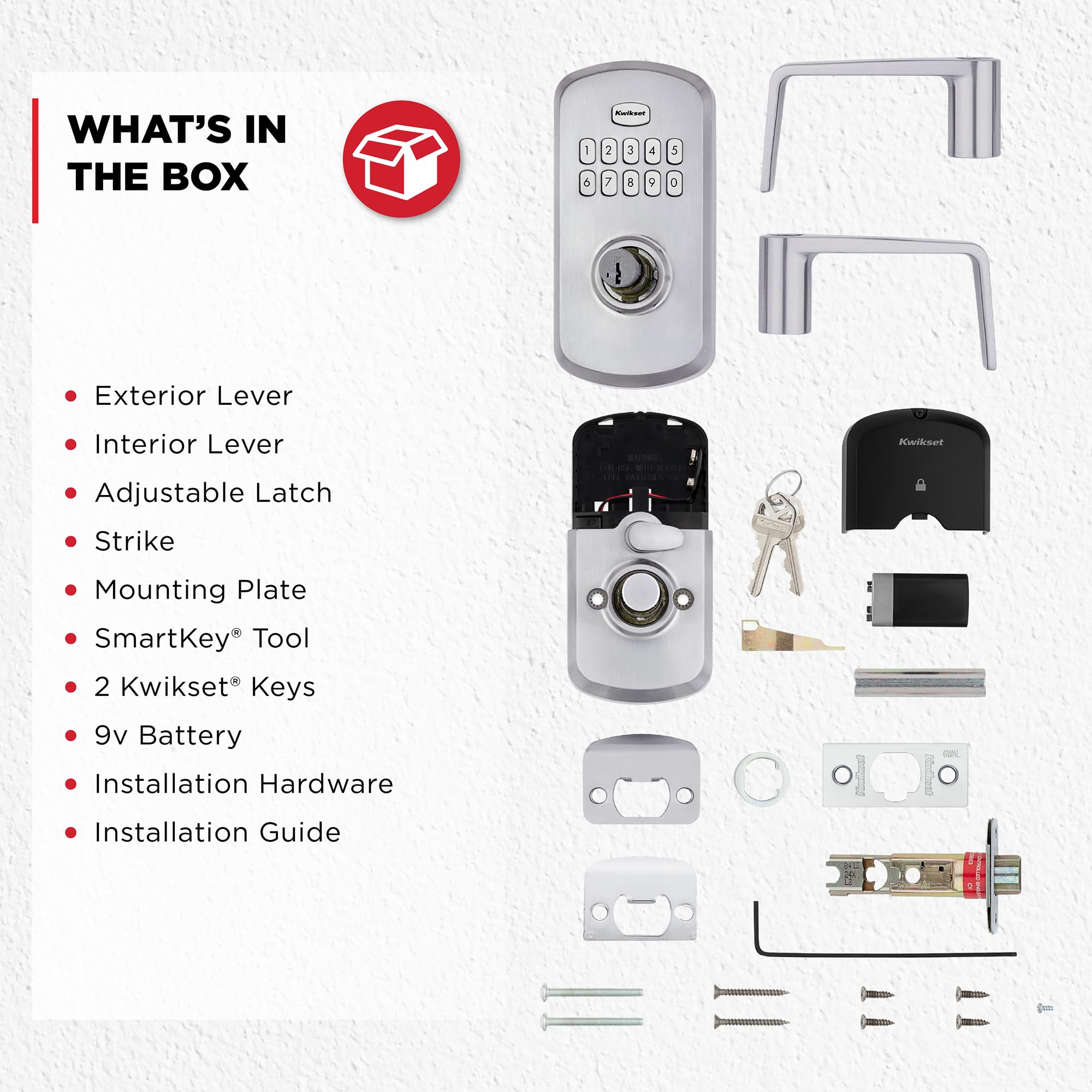 Kwikset SmartCode 955 BHMA Grade 2 certification badge emphasizing security