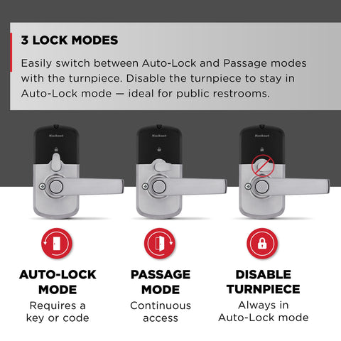 Kwikset SmartCode 955 keypad glow in low light for night entry