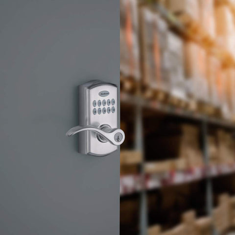 Kwikset SmartCode 955 Pembroke auto lock mode demonstrates flexible access control