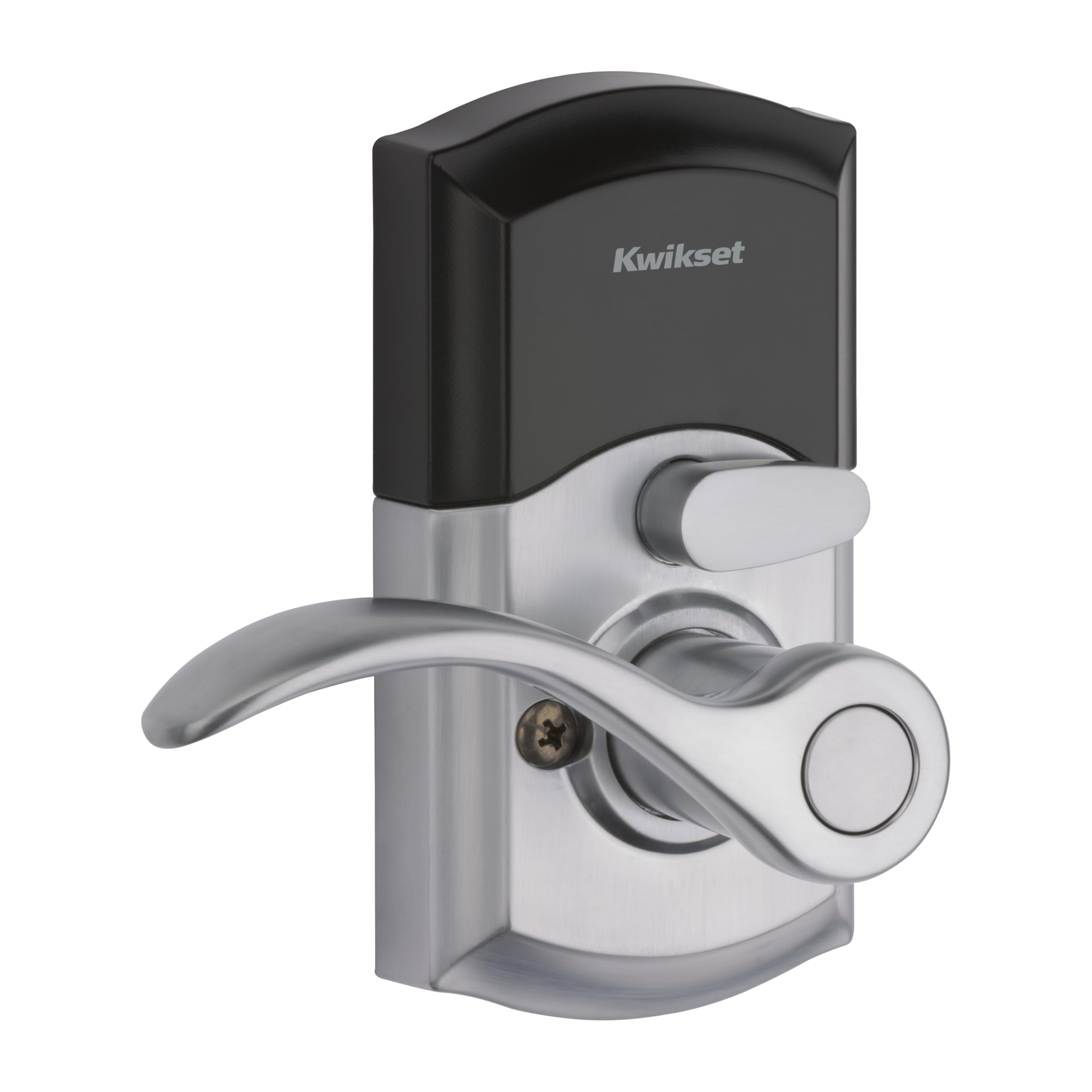 Kwikset SmartCode 955 Pembroke intrusion alarm reinforces entry protection