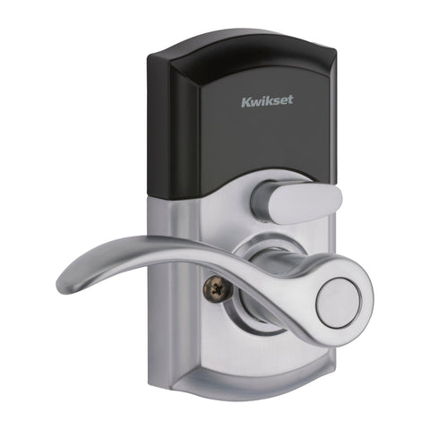 Kwikset SmartCode 955 Pembroke intrusion alarm reinforces entry protection