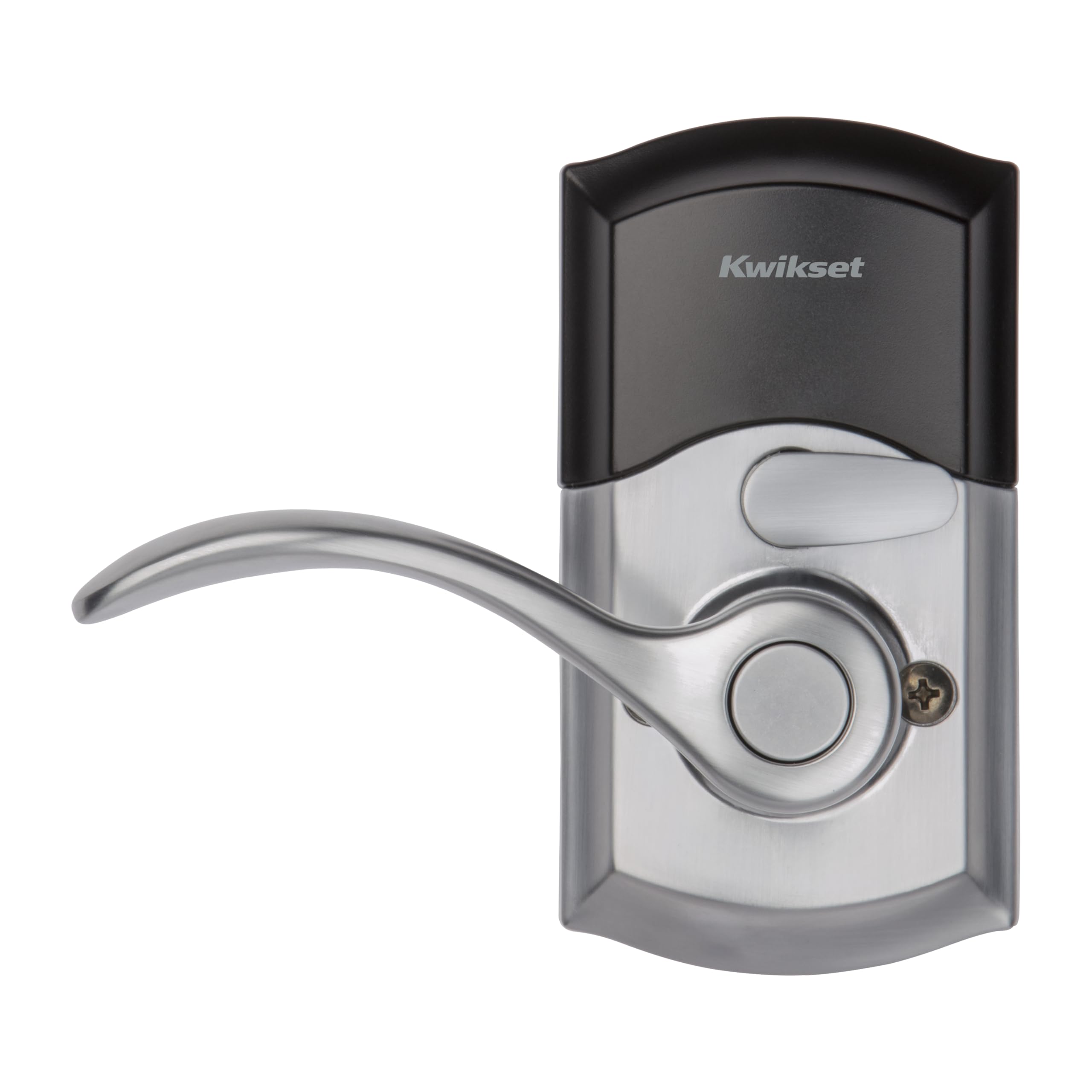Kwikset SmartCode 955 Pembroke keypad entry under low light conditions