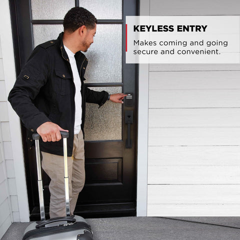 Kwikset SmartCode 260 shows multiple user codes in use