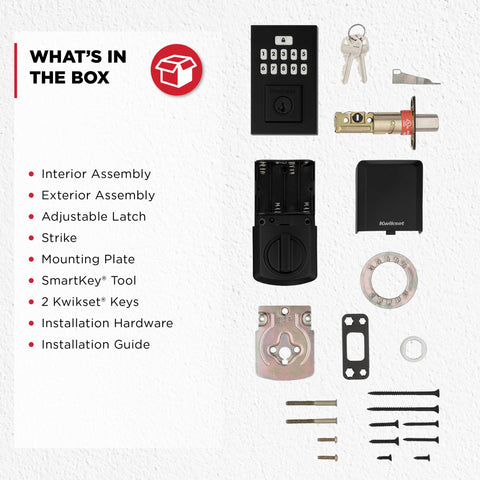 Kwikset SmartCode 260 Microban protection on finish