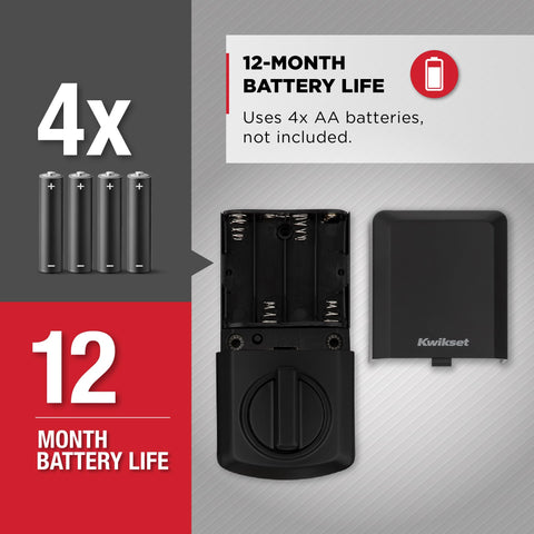 Kwikset SmartCode 260 vacation mode on the keypad