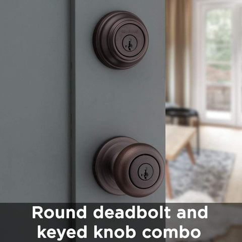 Strike plate and latch components aligned for secure door installation