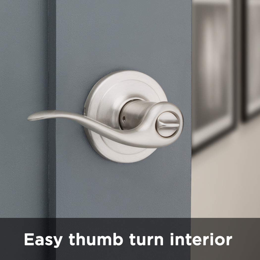 ANSI Grade 2 high residential security rating on Kwikset Tustin lever.
