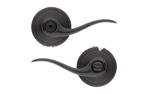 Emergency unlock tool included with Kwikset Tustin privacy lever