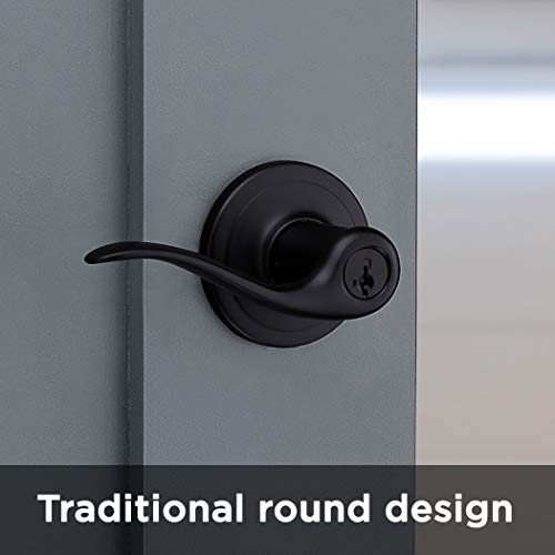 Kwikset Tustin microban-protection surface stays cleaner over time