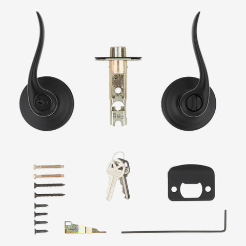 Kwikset Tustin two keys included image for convenient spare access
