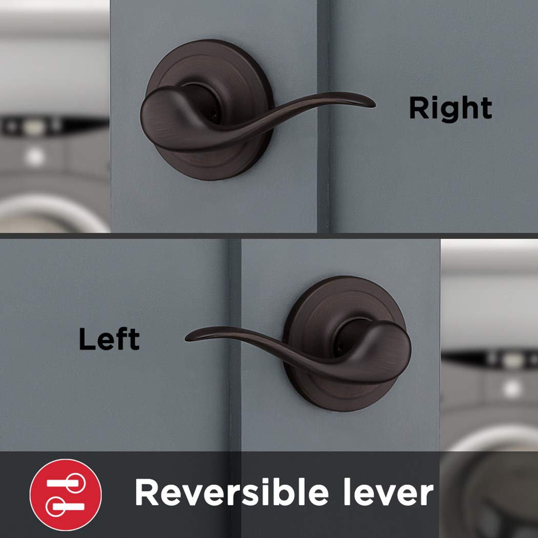 Microban protection on Kwikset Tustin hardware detail