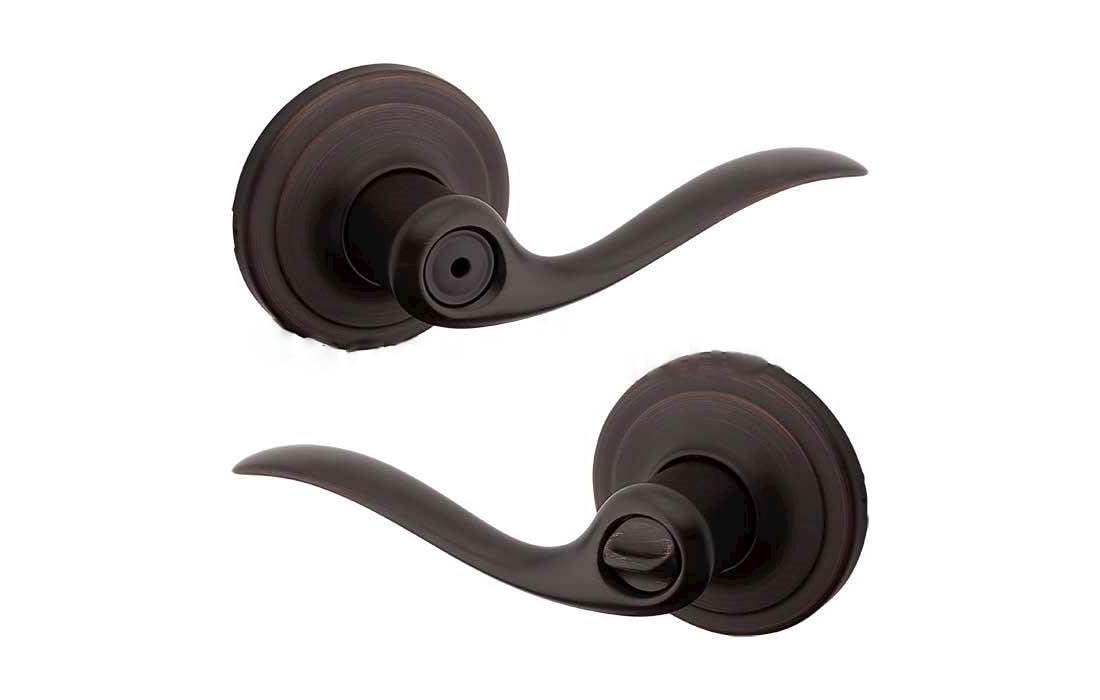 Reversible Kwikset Tustin lever for left or right handed doors