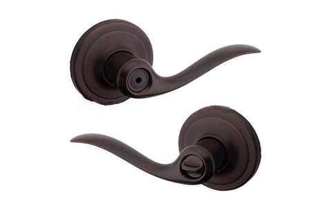Reversible Kwikset Tustin lever for left or right handed doors