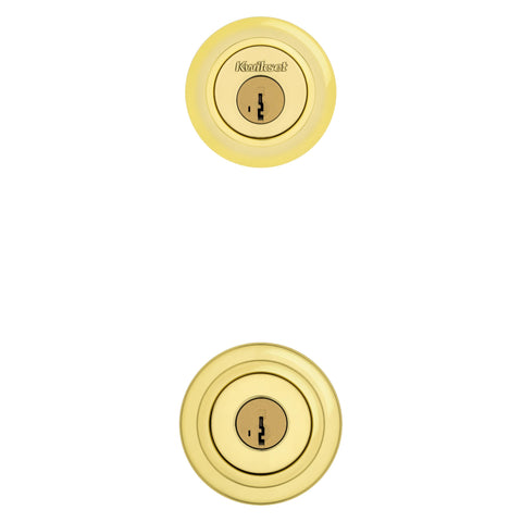 Kwikset Tylo style knob adds classic design to your doorway.