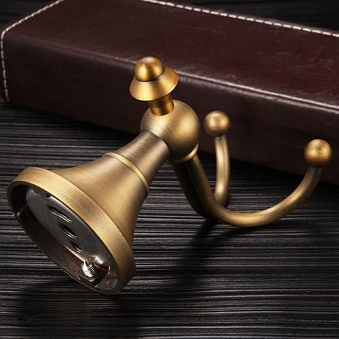 KWQKEM durable brass construction supports daily towels and robes.