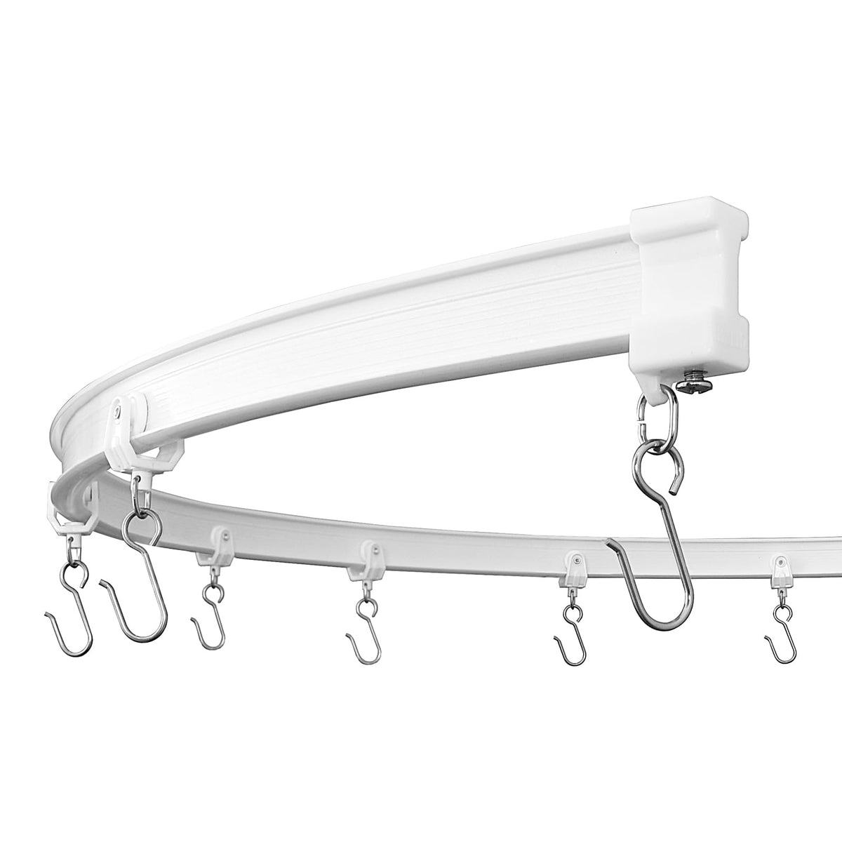 KXLIFE ceiling track 20ft white with full system for room setup