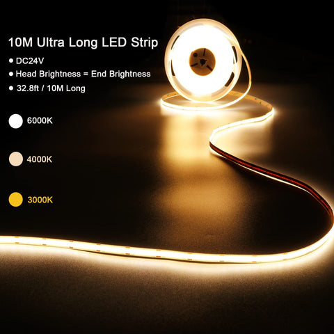 CRI 93+ preserves natural colors in displays.