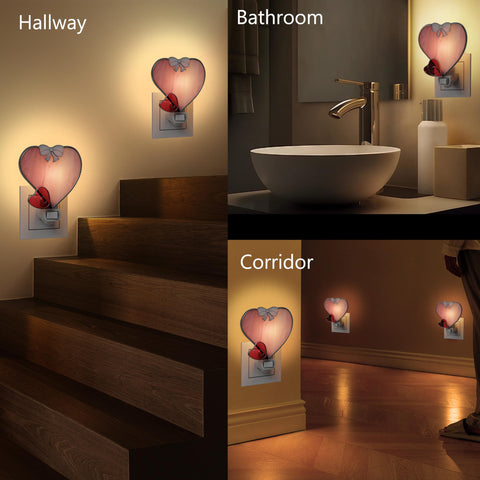 KY&BOSAM decorative heart night light enhances decor