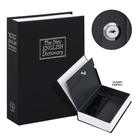KYODOLED book safe cover blends with shelf decor while concealing valuables.