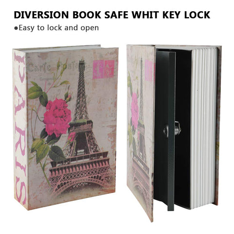 KYODOLED Book Safe steel construction closeup highlights sturdy protection.