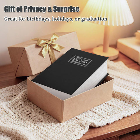 KYODOLED Diversion Book Safe compact steel design
