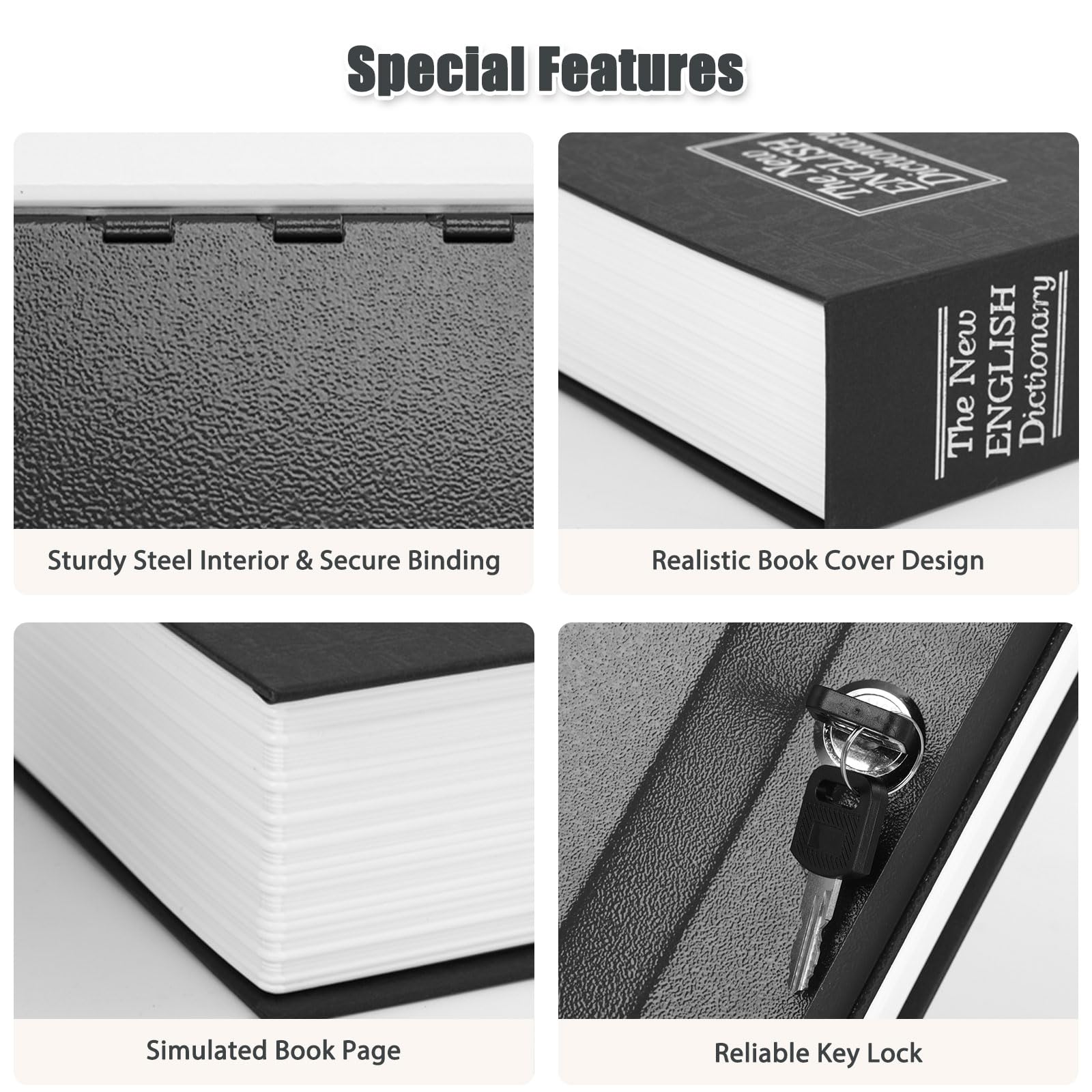 KYODOLED Diversion Book Safe disguised as a book cover