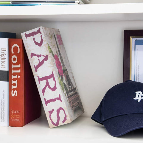 KYODOLED book safe displayed on a shelf for quick, inconspicuous access