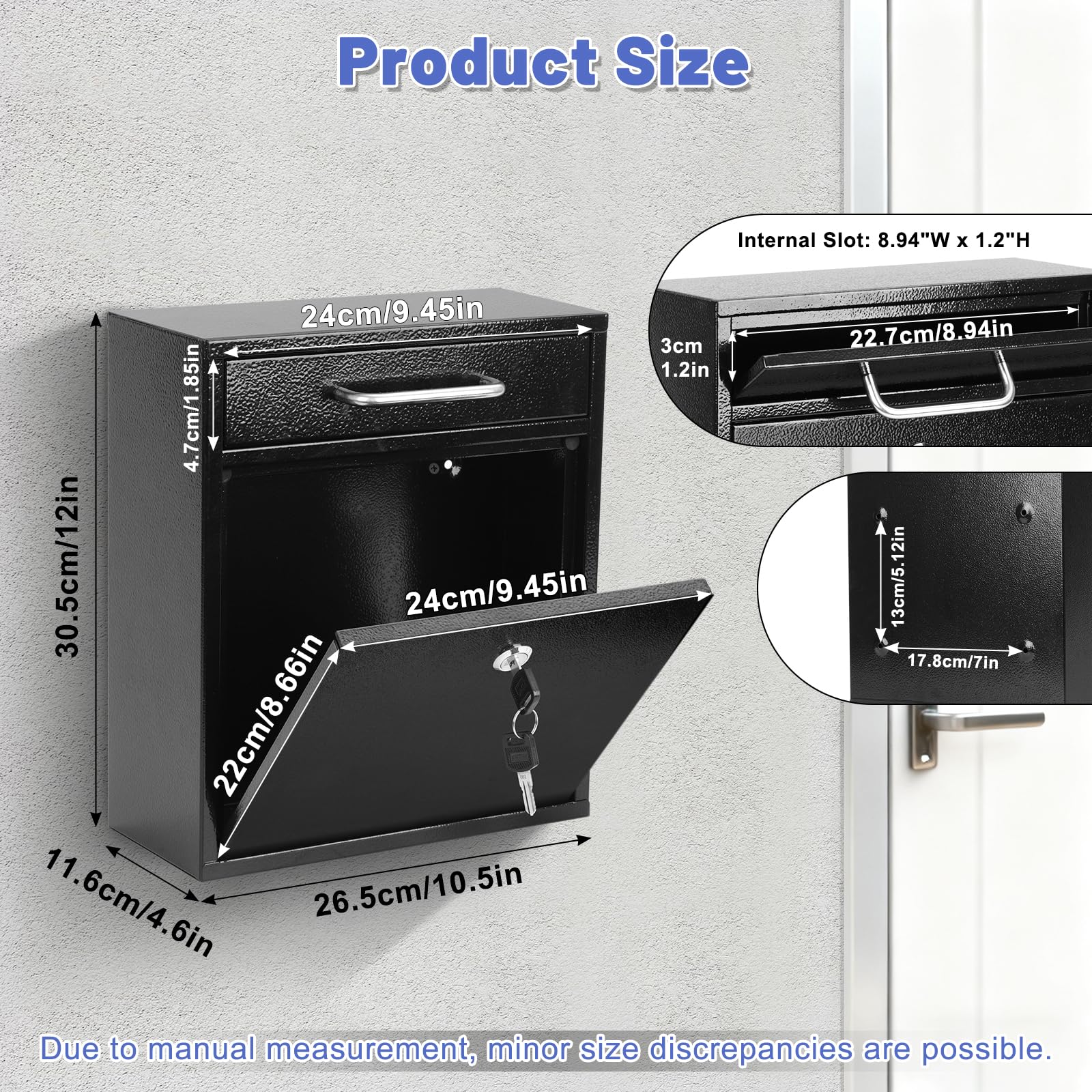 KYODOLED wall mount plate illustrates straightforward mounting and compact profile.