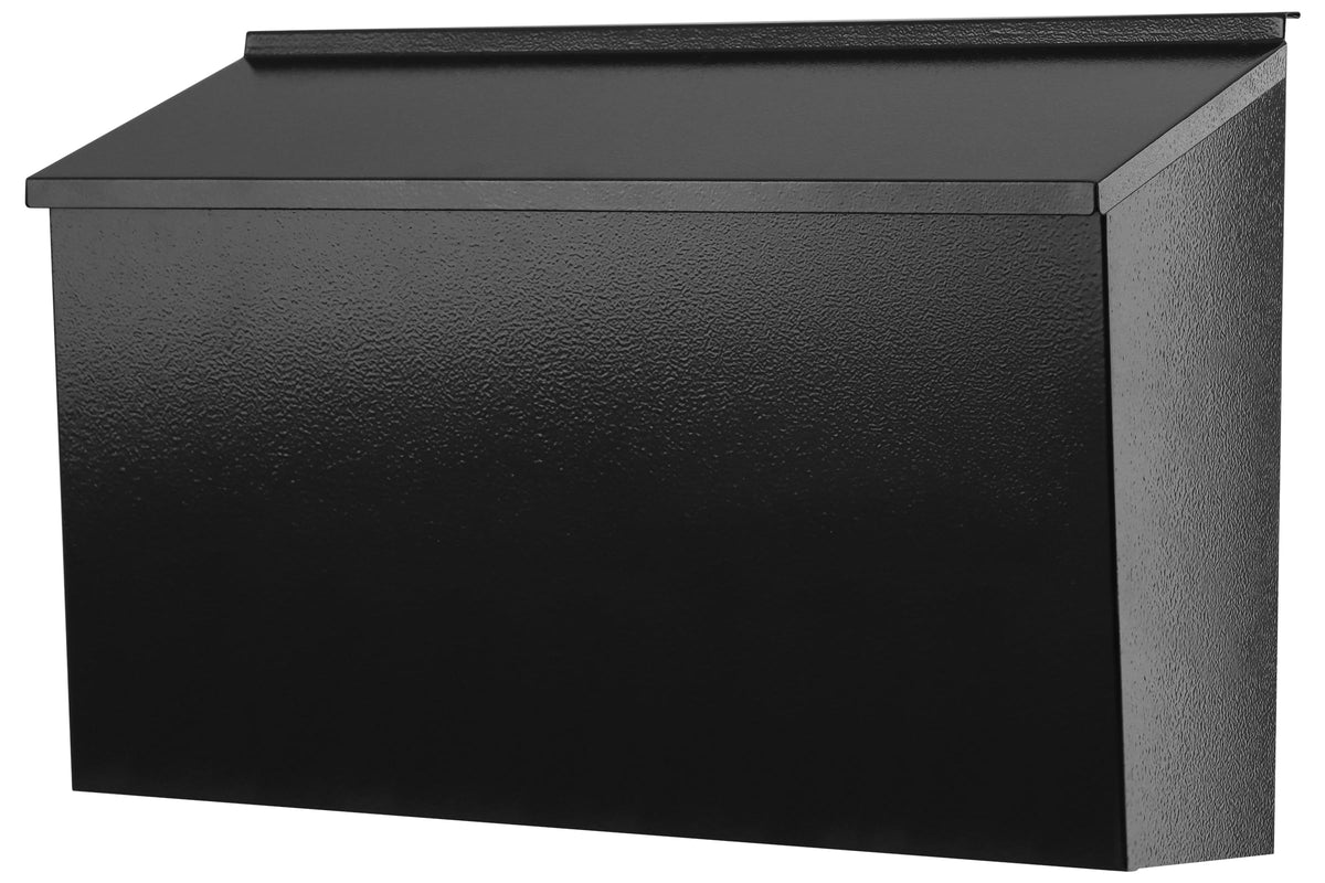 KYODOLED wall-mount mailbox front view shows spacious capacity for mail