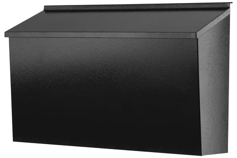 KYODOLED wall-mount mailbox front view shows spacious capacity for mail