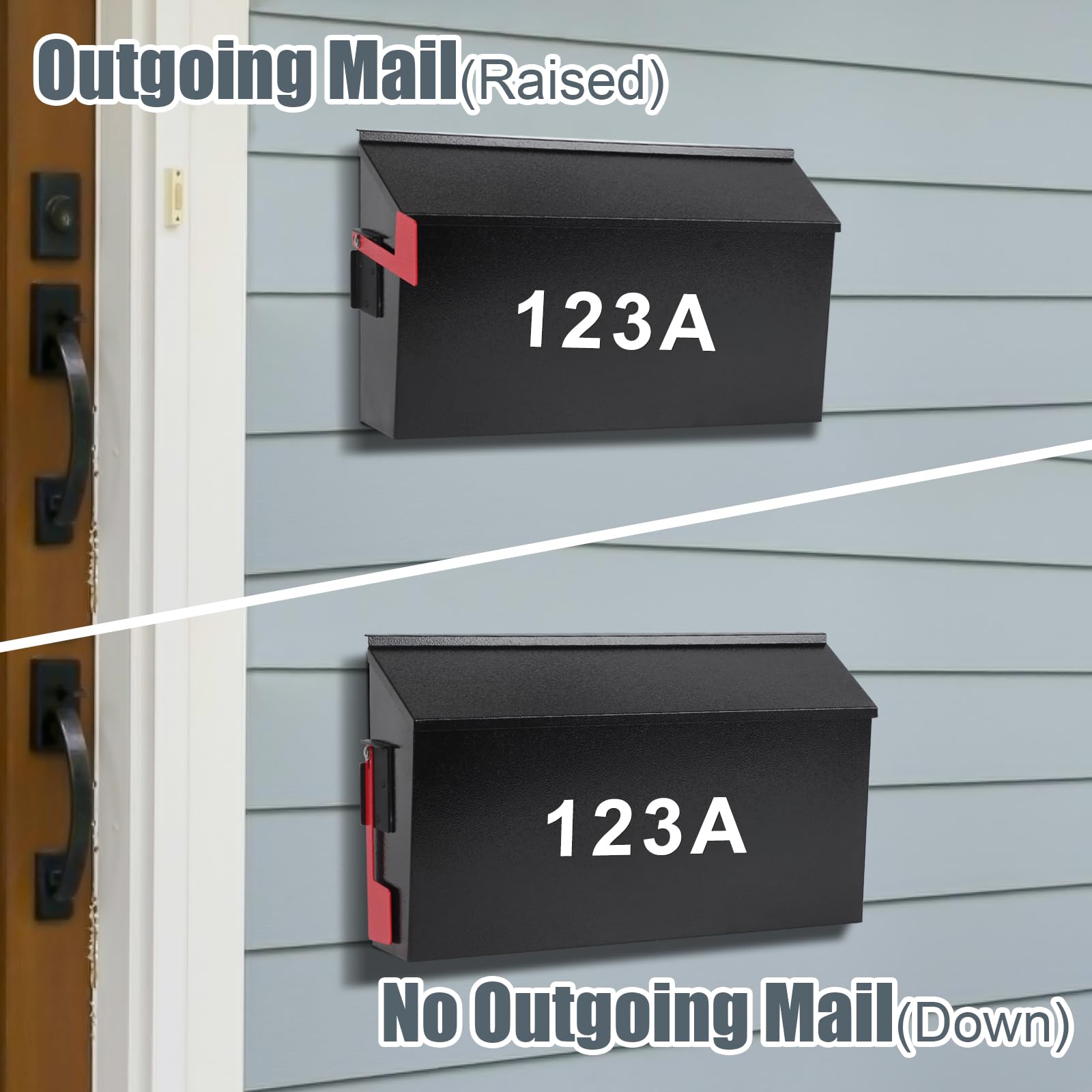 KYODOLED large capacity holds letters, magazines, and small parcels