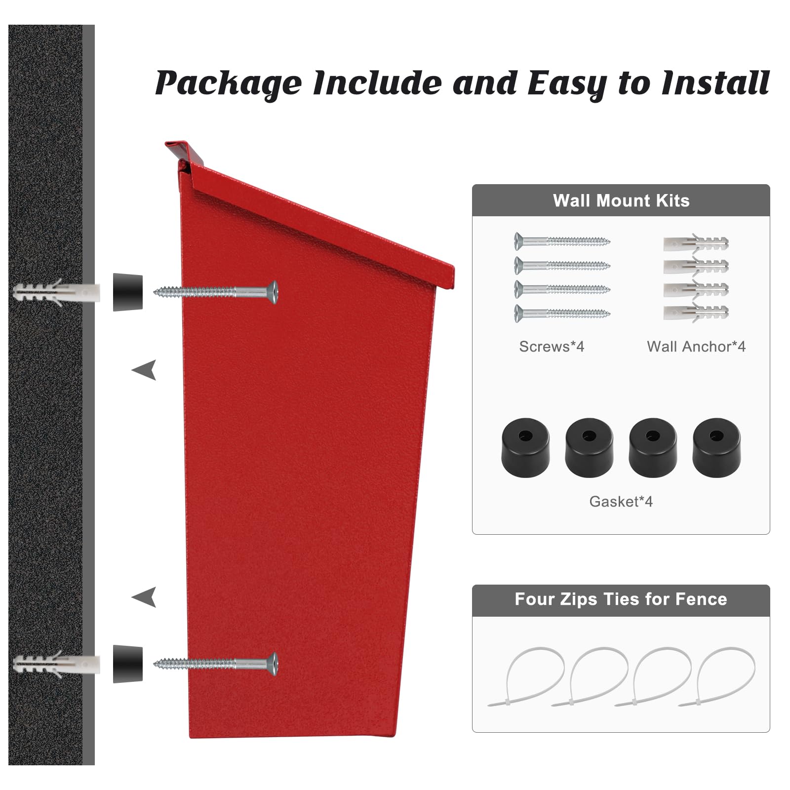 KYODOLED under-eaves installation providing rain protection