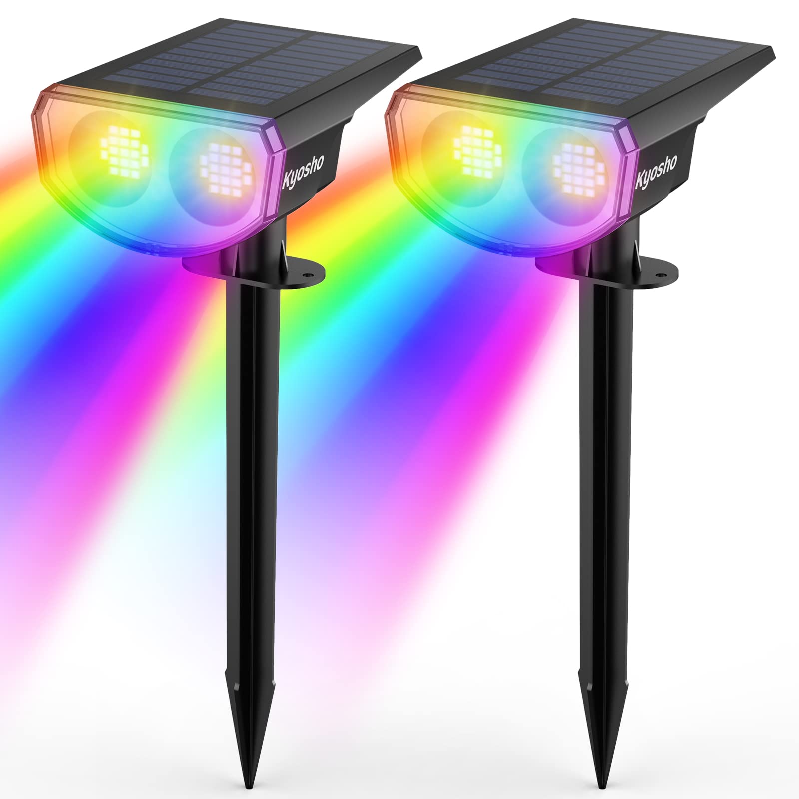 Rustless LED bases promote long-lasting outdoor color.