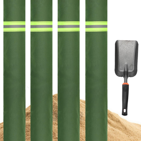 KZCUVNV sandbags 5x7 canvas for reliable flood barrier at doors and windows.