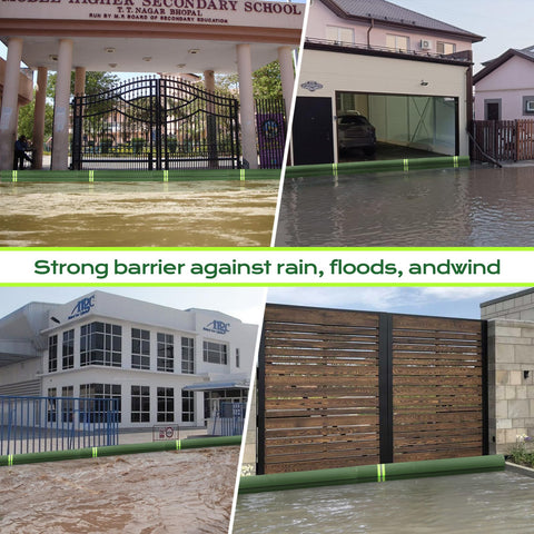 KZCUVNV sandbags include a shovel to aid filling