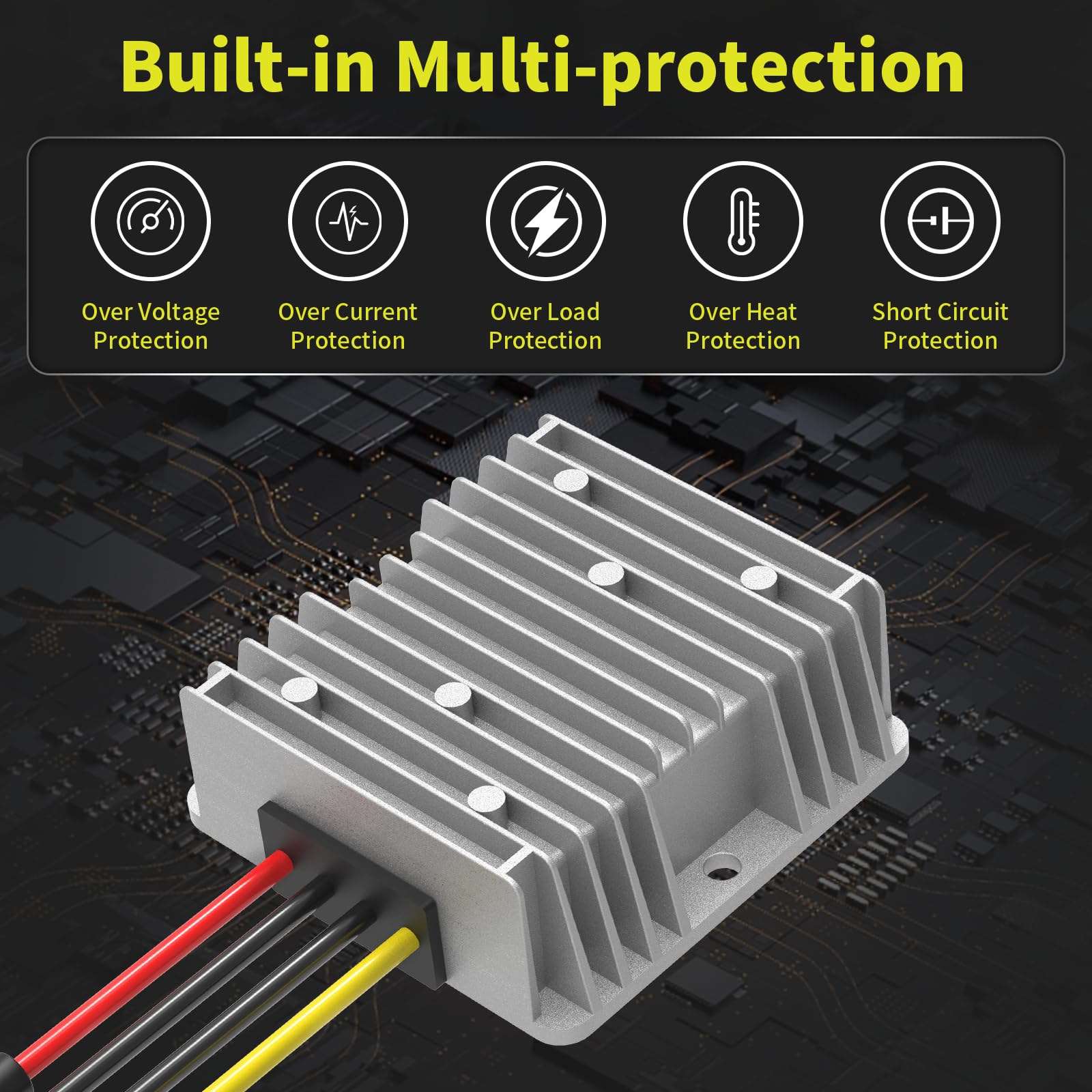 Kzreect 30A fuse installation for circuit protection.