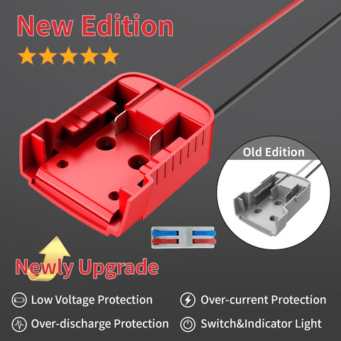 Kzreect adapter with indicator light confirms power status during setup.