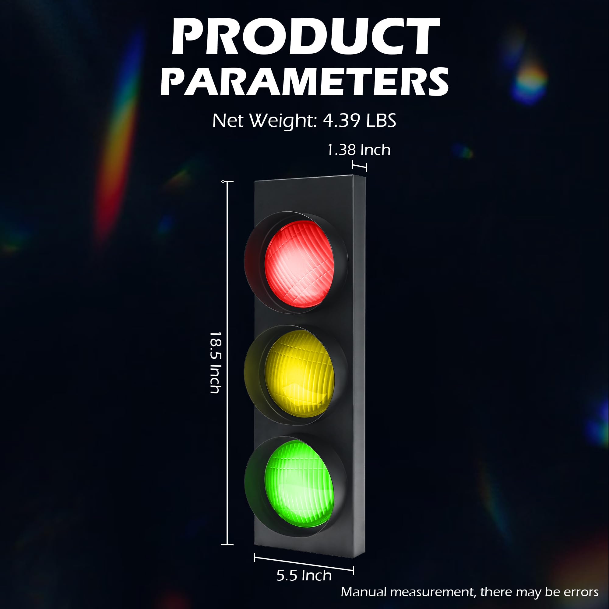 KZU Traffic Light Wall Lamp in a bar or club decor setup.