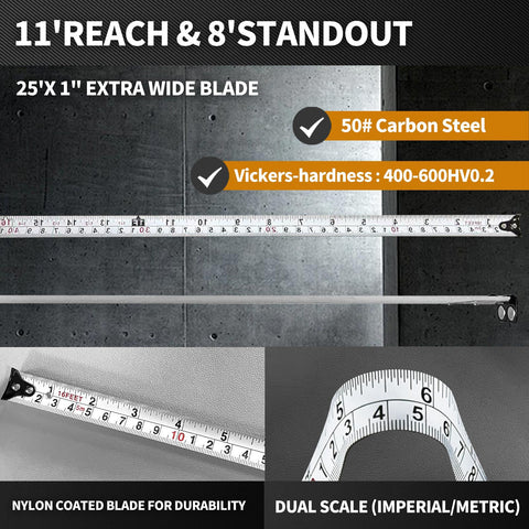 KZXIL measurement modes include Distance, Area, and Volume