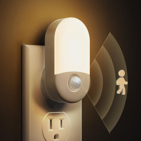 L LOHAS LED auto-off after 60 seconds saves energy at night.