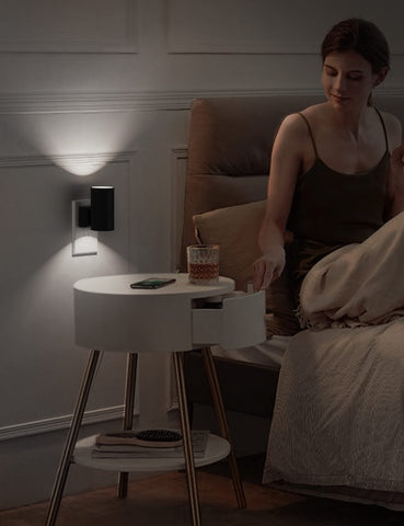 L LOHAS LED Bright Night Light design blends with modern interiors