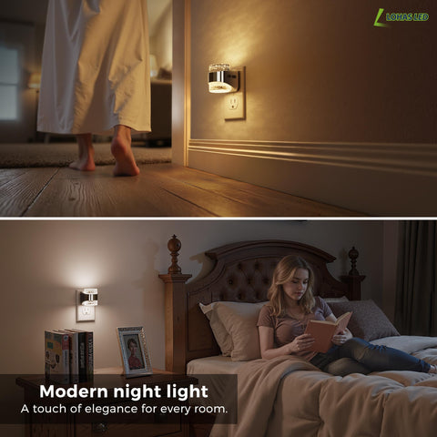 L LOHAS LED child-friendly bedroom night light supports peaceful sleep.