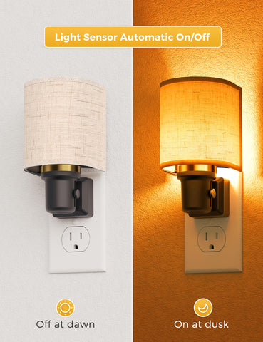 L LOHAS LED dimmable amber night light lets you adjust brightness