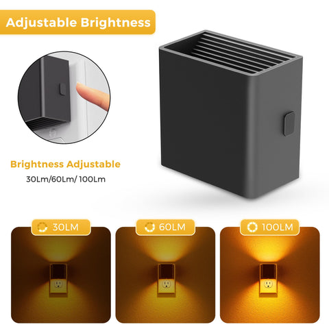 L LOHAS LED dusk-to-dawn sensor night light activates when dim and saves energy