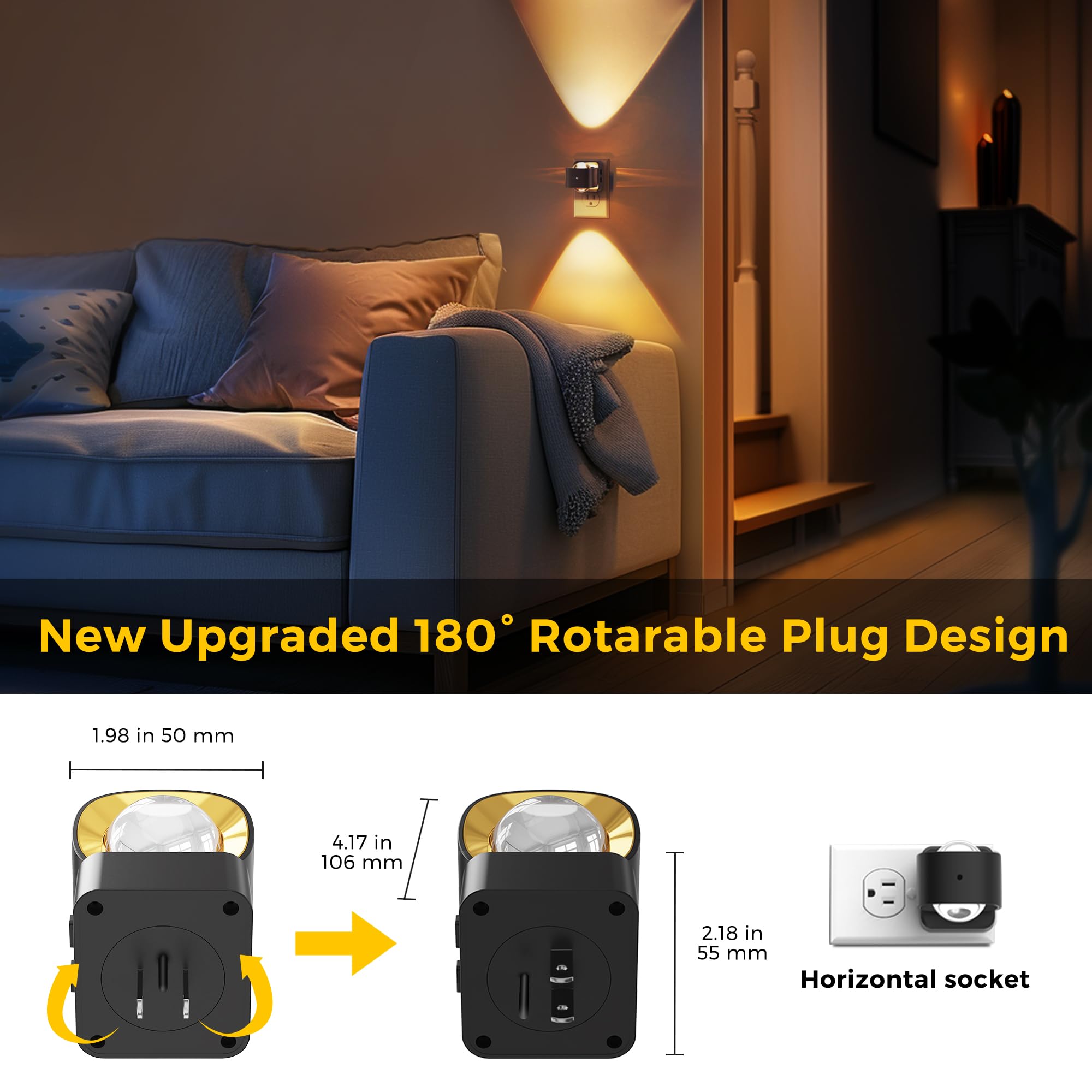 L LOHAS LED gift-night light adds warm ambience.